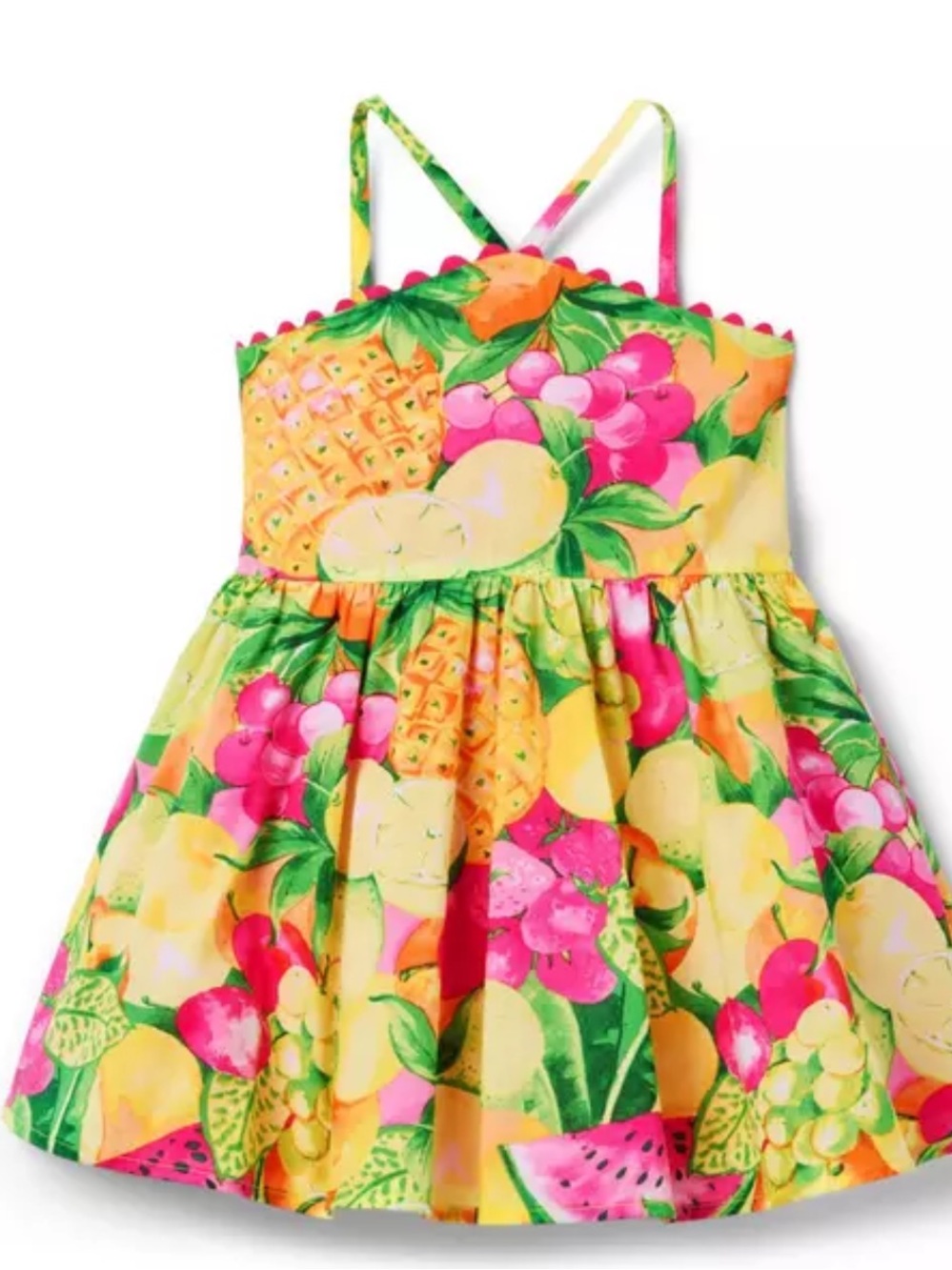 Janie & Jack - Fruit halter Sundress